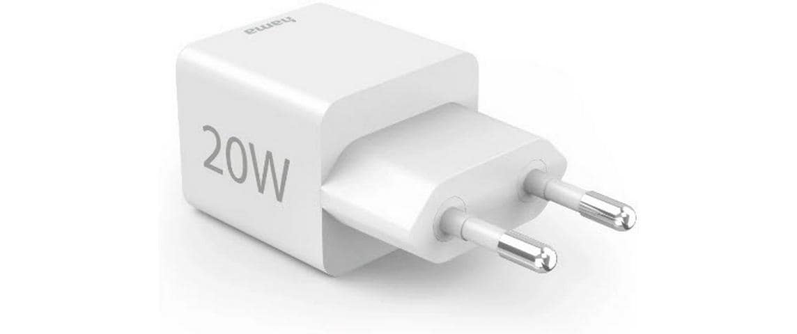 1880243_2 - Mediatech Hama Gan charger USBA USBC 20W 20w weiss