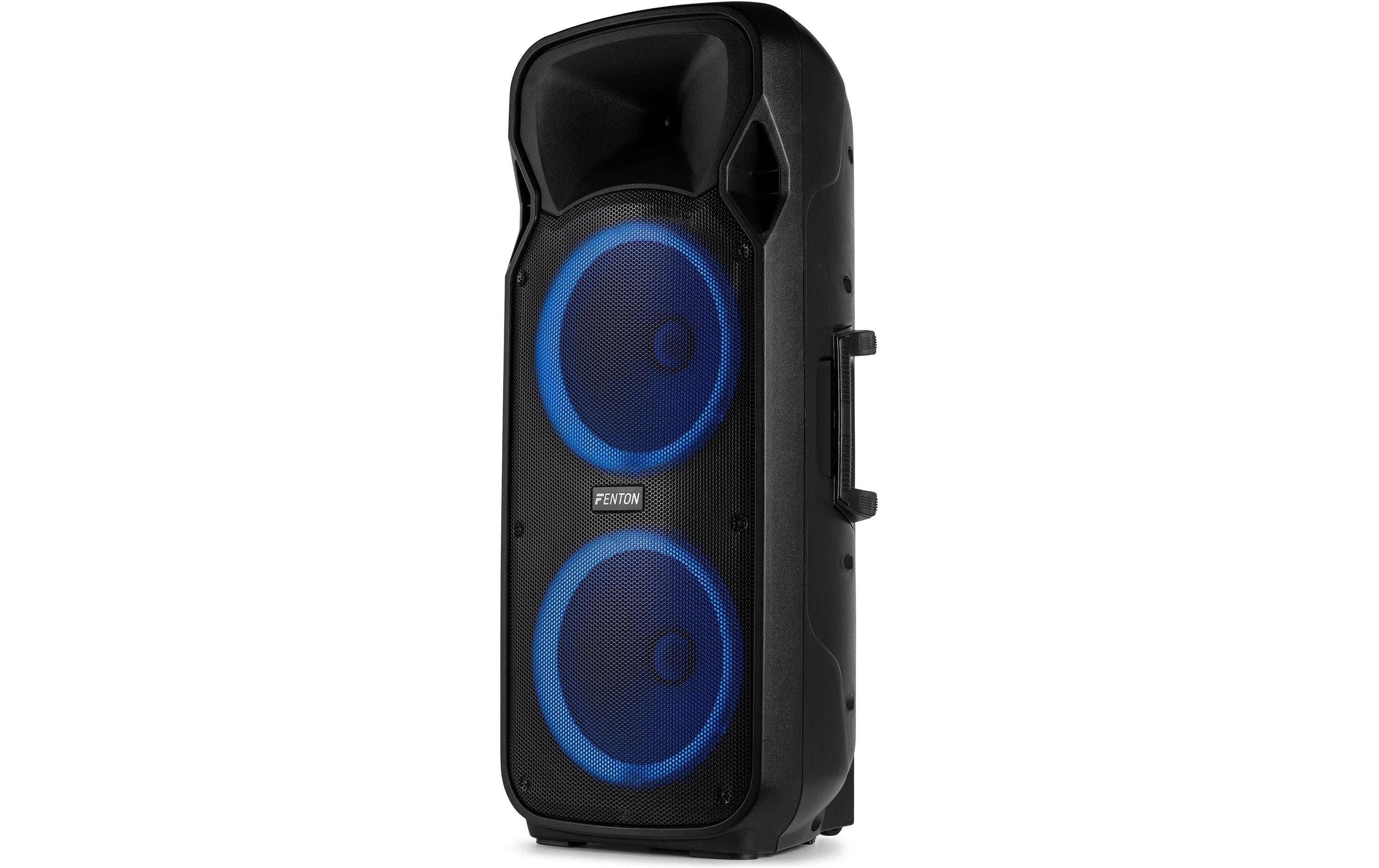 1880599_2 - Mediatech Fenton FT212LED MK2 Portables Soundsystem 2x 12, Mic, LED, BT