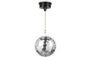 Fuzzix MB20ML Spiegelkugel 20cm mit Motor und LED