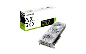 Gigabyte RTX5060 Ti AERO OC 16GB GeForce RTX5060 Ti, 3x DP, 1x HDMI