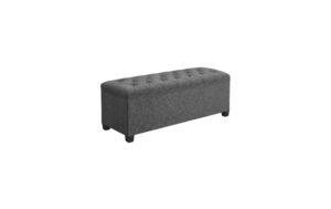 Songmics Truhe zum Sitzen mit Klappdeckel 110x40x40 cm (BxTxH), MDF, Textilien kaufen Schweiz | Mediatech.ch