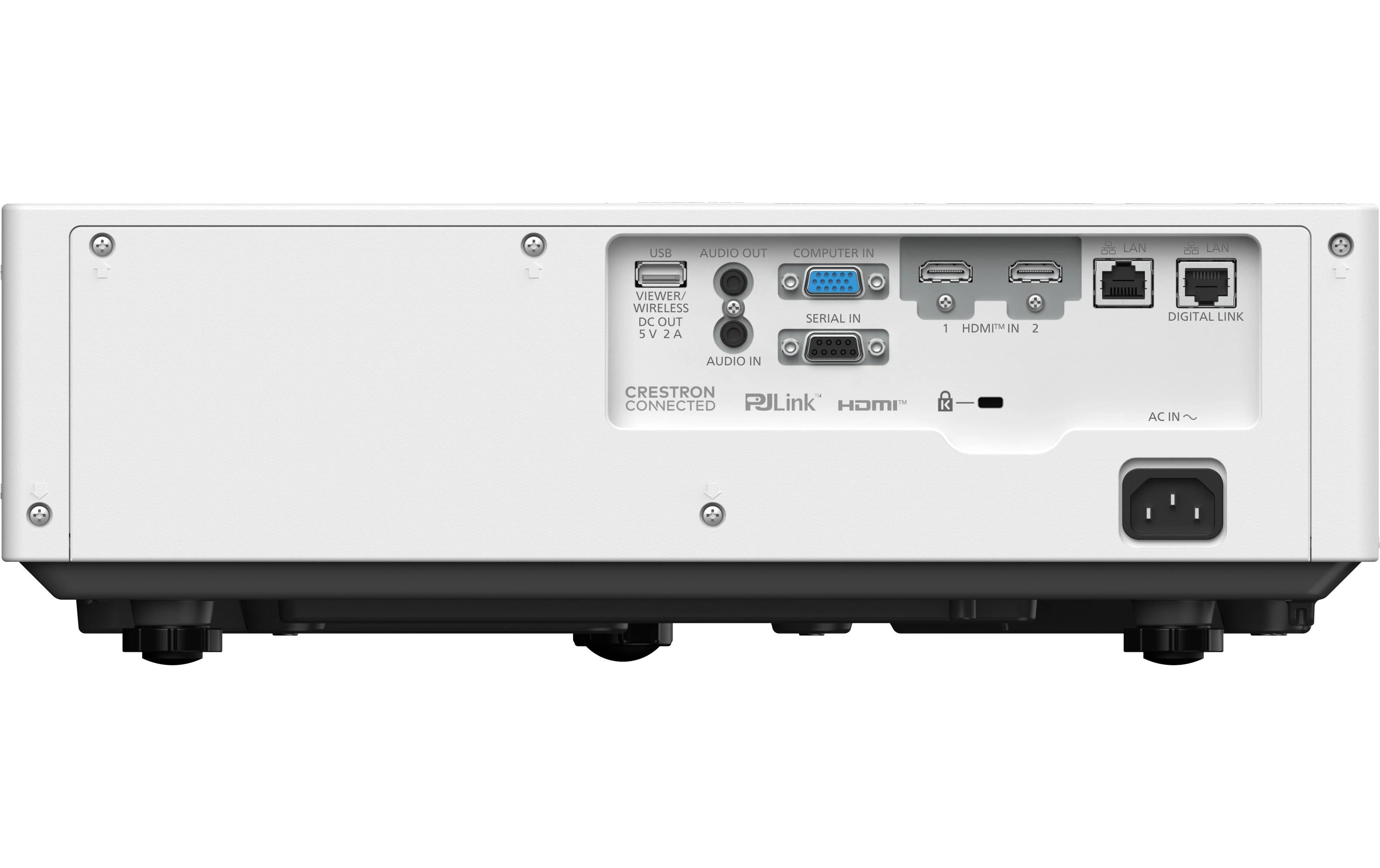 1882081_5 - Mediatech Laser Projektor Panasonic PT-VMZ72EJ 7300 ANSI-Lumen, WUXGA, HD-BaseT, weiss
