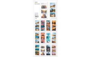 Korsch Verlag Bildkalender Meeresrauschen 2026, 28.5x69cm, vertikal