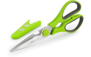 Rapesco Mehrzweck 21cm Küchenschere Edelstahl grün