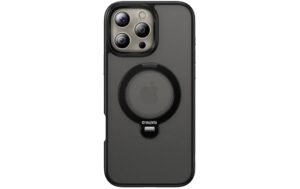 Valenta Back Cover MagSafe - Frost iPhone 16 Pro, Black