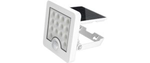 STEFFEN LED Strahler Worklight Solar 5W 4000K, IP65, PIR, Zeit, Dämmerung