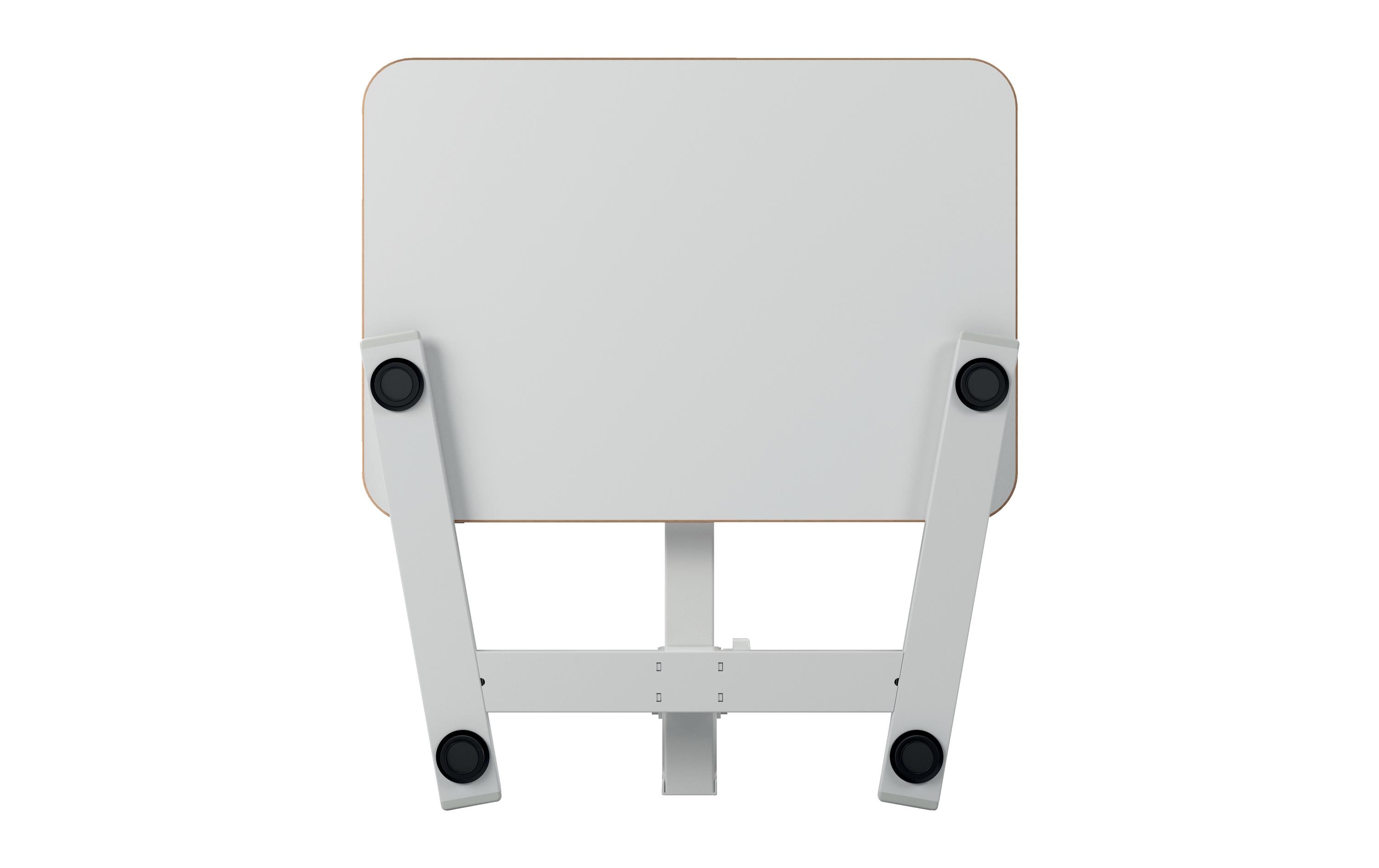 1885559_2 - Mediatech Leitz Ergo höhenverstellb. Sitz-Stehtisch pneumatisch, 65x48cm