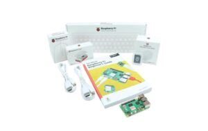 Raspberry Pi5, Desktop Kit. DE-Tastutur Pi 5 4GB, 32GB SD, PSU, Case, HDMI