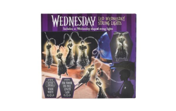 Wednesday - Lichterkette - Dance Pose Fanartikel aus dem Wednesday-Universum