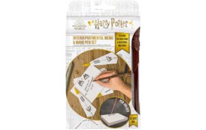 Harry Potter Notizblock & Zauberstabstift Fanartikel aus dem Harry Potter-Universum