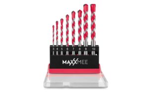 MAXXMEE Bohrer Set Mehrzweckbohrer 3-10mm, Beton, Alu, Kunstoff, Holz