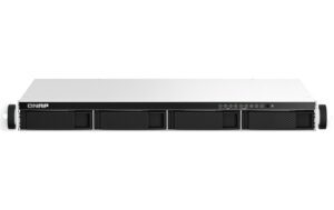 QNAP NAS TS-464eU-8G, 4-bay 1U Rack NAS, 4x2.5/3.5 + 2x M.2 2280 NVMe