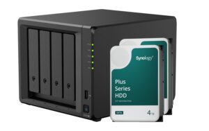 Synology DS925+, 4-bay NAS inkl. 2x 4TB HDD Synology Plus HAT33x