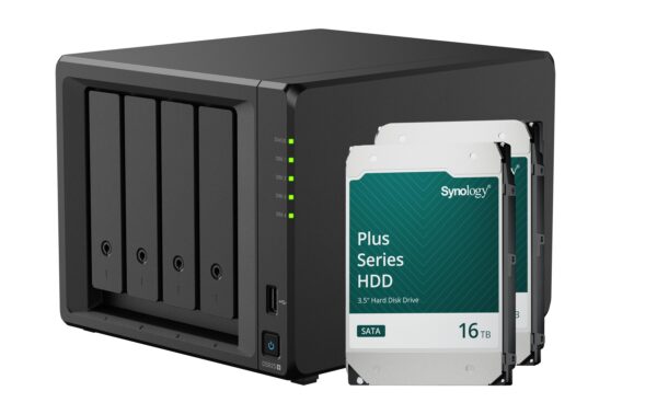 Synology DS925+, 4-bay NAS inkl. 2x 16TB HDD Synology Plus HAT33x kaufen Schweiz | Mediatech.ch