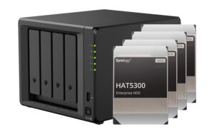 Synology DS925+, 4-bay NAS inkl. 4x 4TB HDD Synology HAT53x