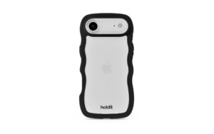 1889668 - Mediatech Holdit Wavy Case Black/Transparent iPhone 17 Air kaufen Schweiz | Mediatech.ch