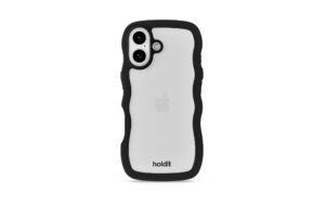 Holdit Wavy Case Black/Transparent iPhone 17 kaufen Schweiz | Mediatech.ch