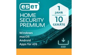 ESET HOME Security Premium Voll, 1yr, 10us, ML