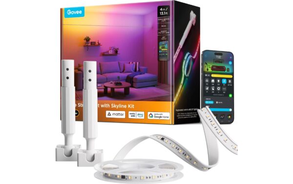 Govee LED Strip mit Skyline Kit 4 Meter, WiFi, BT kaufen Schweiz | Mediatech.ch
