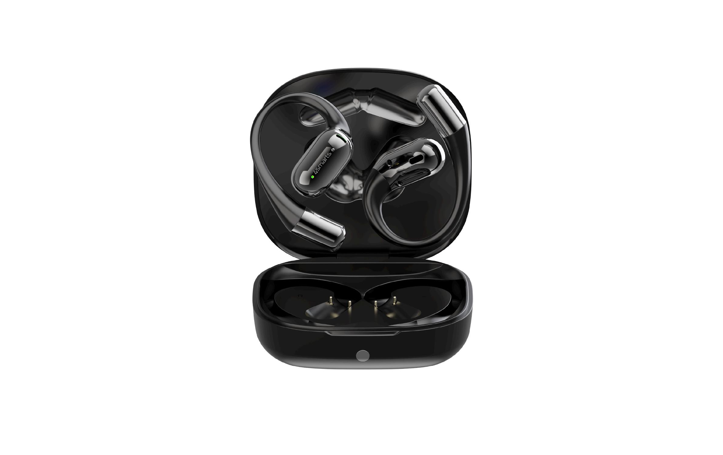1890189_1 - Mediatech 4smarts Kopfhörer OE BT SkyBuds AI Screen Schwarz
