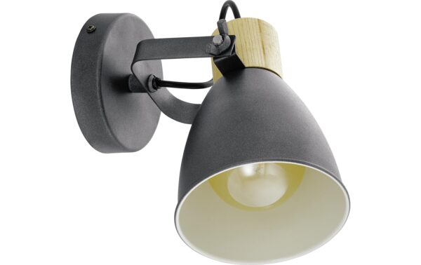 EGLO Spot COSWARTH anthrazit-Holz exkl. E27 1x25W kaufen Schweiz | Mediatech.ch
