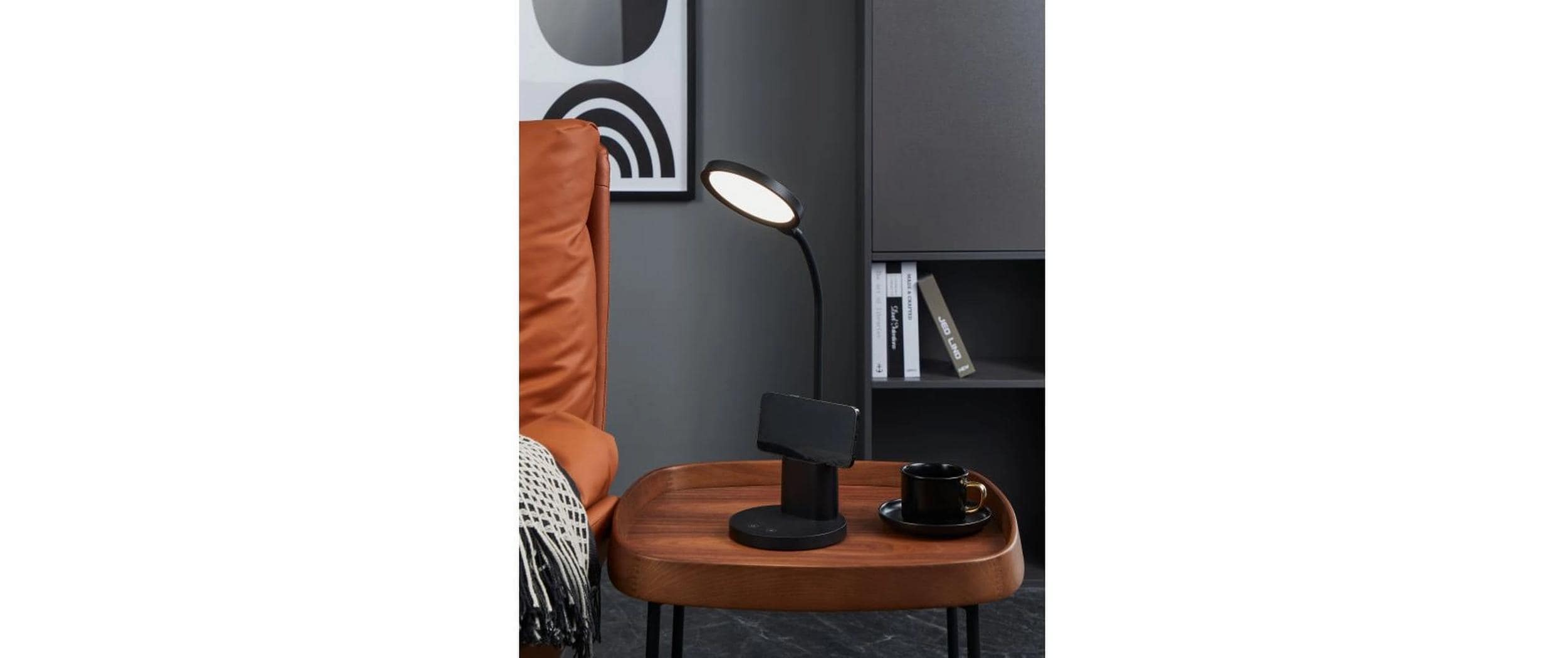 1891356_2 - Mediatech EGLO CCT Tischleuchte BROLINI schwarz inkl. LED 2,1W 2765K