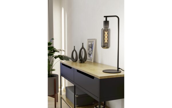 1891378_1 - Mediatech EGLO Tischleuchte MAIONE schwarz exkl. E27 1x4W