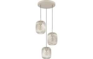 EGLO Pendelleuchte ROMAZZINA beige exkl. E27 3x40W kaufen Schweiz | Mediatech.ch