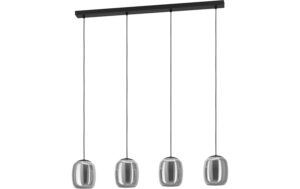EGLO Pendelleuchte CIAMPINO schwarz exkl. E27 4x28W kaufen Schweiz | Mediatech.ch