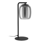 EGLO Tischleuchte CIAMPINO schwarz exkl. E27 1x28W