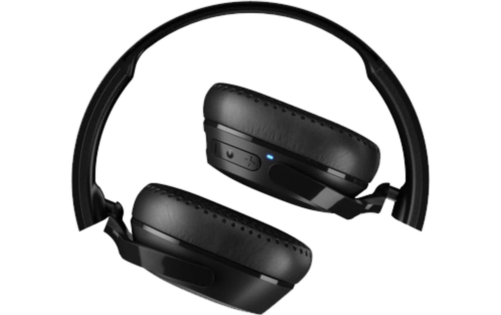 1893248_2 - Mediatech Skullcandy Riff, Over-Ear Kopfhörer Schwarz, bis 34 Stunden Laufzeit