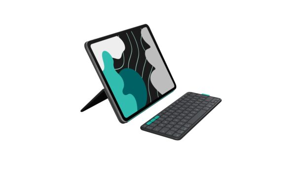 1893518 - Mediatech Logitech Flip Folio iPad Pro & Air13 iPad Pro and Air 13 graphite