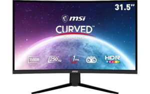 MSI G32C4XDE 31.5, FullHD 1920x1080, 16:9, DP, 250Hz, Curved kaufen Schweiz | Mediatech.ch
