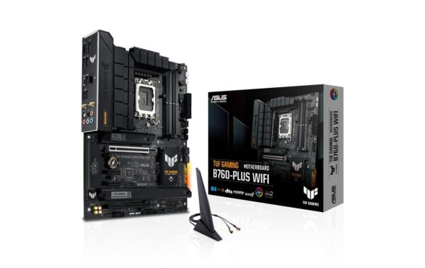 1895477 - Mediatech ASUSTUF GAMING B760-PLUS WF, ATX LGA1700, 4x DDR5, PCIe 5.0, HDMI, DP, VGA