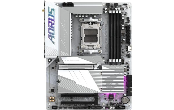 Gigabyte B650E A ELITE X ICE, ATX, AM5 AMD B650, 4x DDR5, PCIe 5.0