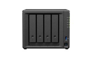 Synology DS425+, 4-bay NAS ohne Harddisk, 2 GB DDR4 SODIMM