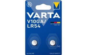 VARTA Knopfzelle V10GA, 1.5V, 2 Stk vergl. Typ 4075, LR54, LR1130