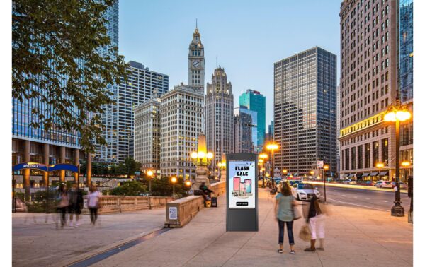 1896323_5 - Mediatech Peerless-AV KOP55XHB-EUK Kiosk 55, Outdoor, inkl XHB Display, Schw