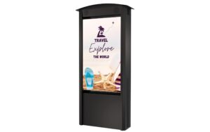 1896326 - Mediatech Peerless-AV KOP55XHB2-EUK Kiosk 55, Dual, Outdoor, +XHB Dispp. Schw.