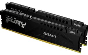 FURY Beast DDR5 64GB 2-Kit 5600MT/s EXPO 2x 32GB, CL36-38-38, 1.25V, 288Pin, EXPO