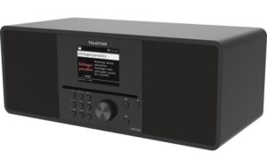 Telestar WLAN-Digitalradio TOP 300 Schwarz, BT 5.3, CD-Player, USB-Rec, App