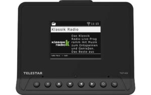 Telestar Smart-Digitalradio-Adapter TOP 400 DAB+, Internetradio, BT, WLAN, App, 3.5 mm