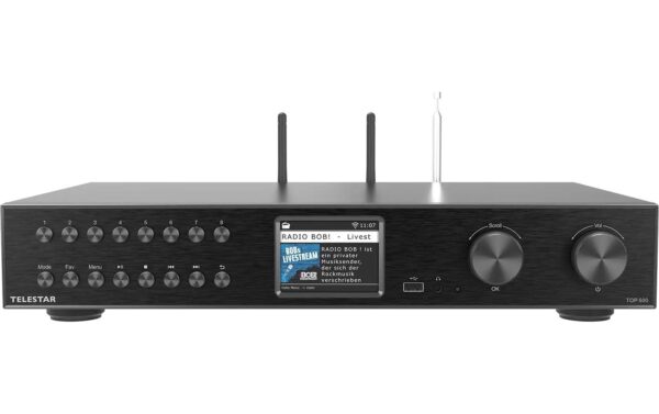 Telestar HiFi-Tuner TOP 500 DAB+, BT 5.3, UPnP, USB-Rec, Cinch, LAN kaufen Schweiz | Mediatech.ch