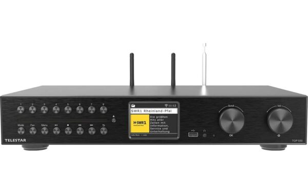 Telestar HiFi-All-in-One-System TOP 550 DAB+, BT 5.3, CD-Player, UPnP, USB-Rec kaufen Schweiz | Mediatech.ch