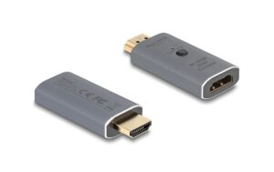 Delock 8k HDMI EDID Emulator bis 7680x4320@60Hz, simuliert einen Monitor