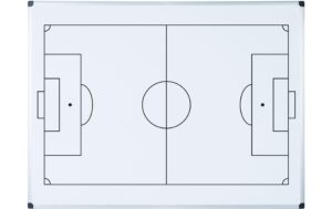 Bi-Office Whiteboard Football 120x90cm Maya, lackierte Stahloberfläche, Alurahmen