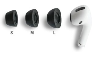 Comply for Airpods Pro, assortiert Ohrpassstücke, schwarz, SML