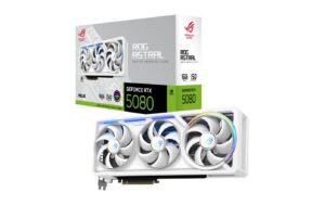 ASUS ROG ASTRAL RTX5080 16G WH GDDR7 GeForce RTX5080, 3x DP, 2x HDMI