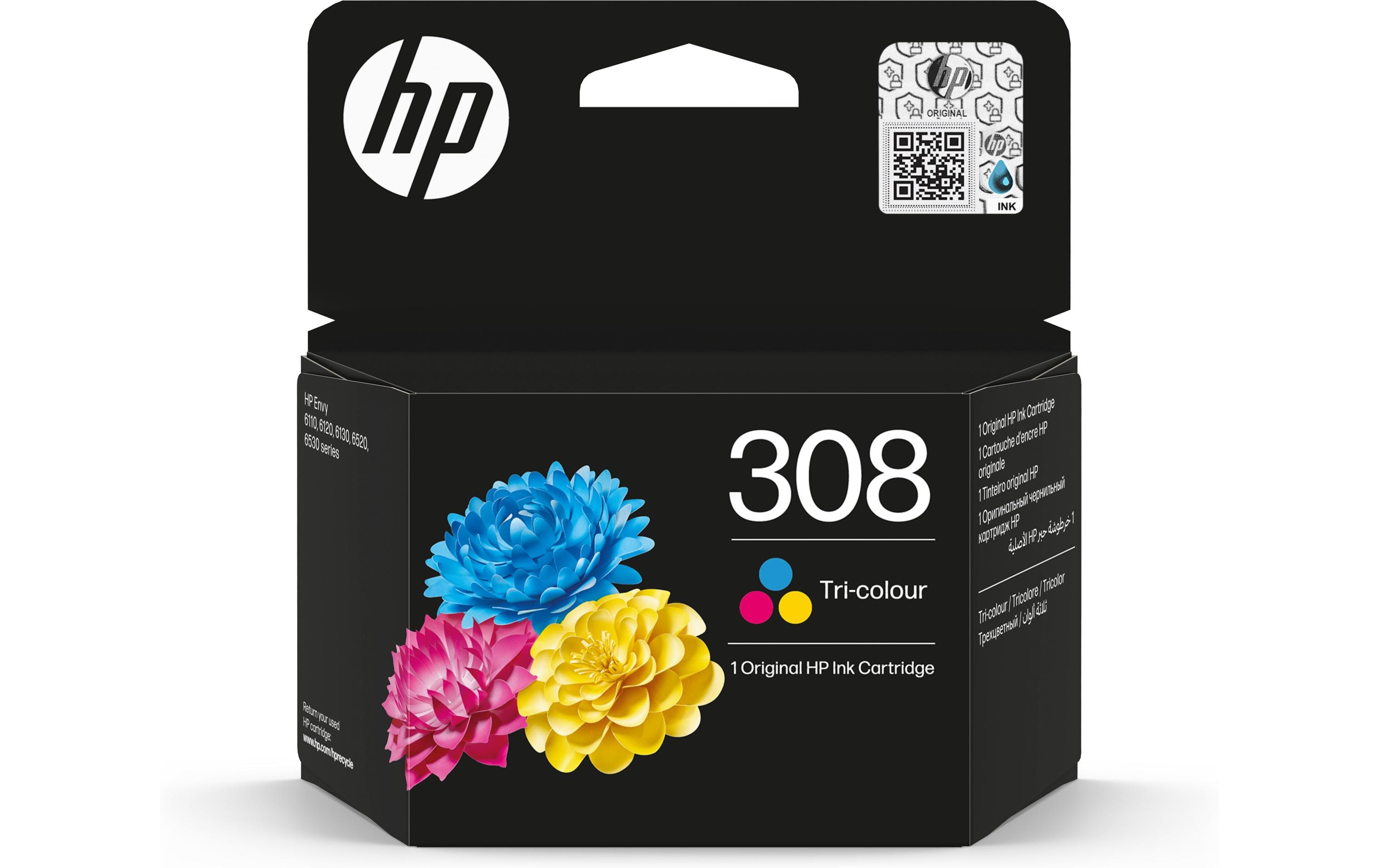 1901494 - Mediatech HP Inc. HP Tinte Nr. 308 - CMY (7FP20UE) Seitenkapazität ~ 120 Seiten kaufen | Mediatech.ch