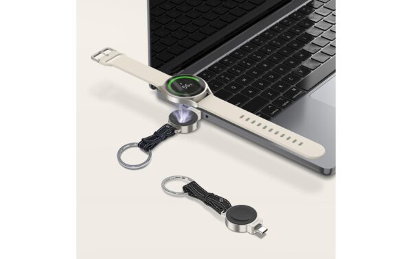4smarts Wireless Charger für Samsung Watch für Samsung Watch, Schwarz